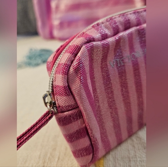 Victoria Secret 3 SIZE BUNDLE SET ALL ZIP PINK NWOT - Picture 9 of 11